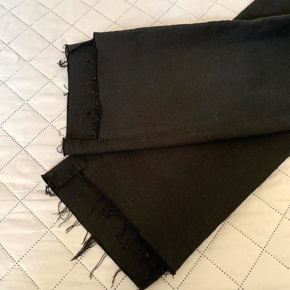 FRAME DENIM Film Noir Le High Straight Raw Stagger Jeans Size 31 - Picture 8 of 12